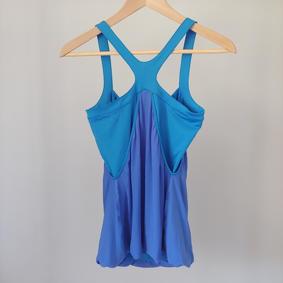 Titika Racerback Tank Top Blue Size XS - Picture 2 of 12